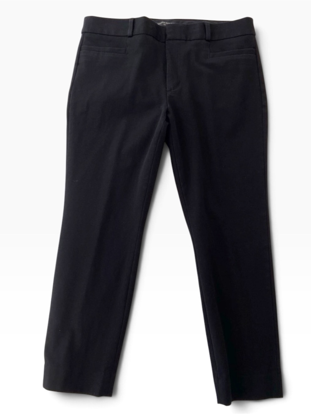 Banana Republic black women dress capris office stylish flattering size 8 petite